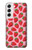 S3719 いちご柄 Strawberry Pattern Samsung Galaxy S22 バックケース、フリップケース・カバー