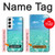 S3720 サマーオーシャンビーチ Summer Ocean Beach Samsung Galaxy S22 バックケース、フリップケース・カバー