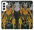 S3740 タロットカード悪魔 Tarot Card The Devil Samsung Galaxy S22 バックケース、フリップケース・カバー
