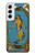 S3746 タロットカード世界 Tarot Card The World Samsung Galaxy S22 バックケース、フリップケース・カバー