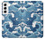 S3751 波のパターン Wave Pattern Samsung Galaxy S22 バックケース、フリップケース・カバー
