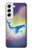S3802 夢のクジラ パステルファンタジー Dream Whale Pastel Fantasy Samsung Galaxy S22 バックケース、フリップケース・カバー