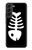 S2509 魚の骨 Fishbone Samsung Galaxy S22 Plus バックケース、フリップケース・カバー