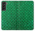S2704 グリーンフィッシュスケールパターングラフィック Green Fish Scale Pattern Graphic Samsung Galaxy S22 Plus バックケース、フリップケース・カバー