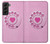 S2847 ピンクロータリー電話 Pink Retro Rotary Phone Samsung Galaxy S22 Plus バックケース、フリップケース・カバー