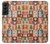 S2854 かわいいクリスマスのパターン Cute Xmas Pattern Samsung Galaxy S22 Plus バックケース、フリップケース・カバー