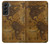 S2861 アンティークの世界地図 Antique World Map Samsung Galaxy S22 Plus バックケース、フリップケース・カバー