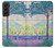 S3349 ポール・シニャック Paul Signac Terrace of Meudon Samsung Galaxy S22 Plus バックケース、フリップケース・カバー