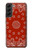 S3355 赤バンダナパターン Bandana Red Pattern Samsung Galaxy S22 Plus バックケース、フリップケース・カバー