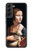 S3471 エルミン・レオナルド・ダ・ヴィンチ Lady Ermine Leonardo da Vinci Samsung Galaxy S22 Plus バックケース、フリップケース・カバー