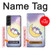 S3485 かわいい眠りユニコーン Cute Unicorn Sleep Samsung Galaxy S22 Plus バックケース、フリップケース・カバー