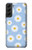 S3681 デイジーの花のパターン Daisy Flowers Pattern Samsung Galaxy S22 Plus バックケース、フリップケース・カバー