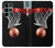 S0066 バスケットボール Basketball Samsung Galaxy S22 Ultra バックケース、フリップケース・カバー
