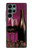 S0910 赤ワイン Red Wine Samsung Galaxy S22 Ultra バックケース、フリップケース・カバー