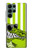 S2323 楽しい グリーンアリゲータークロコダイル Funny Green Alligator Crocodile Samsung Galaxy S22 Ultra バックケース、フリップケース・カバー