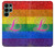 S2900 レインボーLGBTレズビアンプライド旗 Rainbow LGBT Lesbian Pride Flag Samsung Galaxy S22 Ultra バックケース、フリップケース・カバー