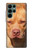 S2903 アメリカンピットブル American Pitbull Dog Samsung Galaxy S22 Ultra バックケース、フリップケース・カバー
