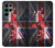 S2936 英国旗地図 UK British Flag Map Samsung Galaxy S22 Ultra バックケース、フリップケース・カバー