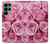 S2943 ピンクローズ Pink Rose Samsung Galaxy S22 Ultra バックケース、フリップケース・カバー