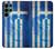 S2970 ギリシャサッカー Greece Map Football Soccer Flag Samsung Galaxy S22 Ultra バックケース、フリップケース・カバー