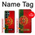 S2973 ポルトガルサッカー Portugal Football Soccer Flag Samsung Galaxy S22 Ultra バックケース、フリップケース・カバー