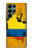 S2996 コロンビアサッカー Colombia Football Soccer Map Flag Samsung Galaxy S22 Ultra バックケース、フリップケース・カバー