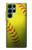 S3031 黄色のソフトボール Yellow Softball Ball Samsung Galaxy S22 Ultra バックケース、フリップケース・カバー