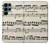 S3082 音楽シート Music Sheet Samsung Galaxy S22 Ultra バックケース、フリップケース・カバー