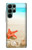 S3212 シーシェルズ・ヒトデ・ビーチ Sea Shells Starfish Beach Samsung Galaxy S22 Ultra バックケース、フリップケース・カバー