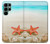 S3212 シーシェルズ・ヒトデ・ビーチ Sea Shells Starfish Beach Samsung Galaxy S22 Ultra バックケース、フリップケース・カバー