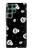 S3261 スマイルスカルハロウィーンのパターン Smile Skull Halloween Pattern Samsung Galaxy S22 Ultra バックケース、フリップケース・カバー