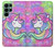 S3264 パステルユニコーン Pastel Unicorn Samsung Galaxy S22 Ultra バックケース、フリップケース・カバー