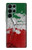 S3318 イタリアの旗ビンテージフットボールのグラフィック Italy Flag Vintage Football Graphic Samsung Galaxy S22 Ultra バックケース、フリップケース・カバー