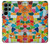 S3391 モザイクアートグラフィック Abstract Art Mosaic Tiles Graphic Samsung Galaxy S22 Ultra バックケース、フリップケース・カバー