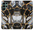 S3419 金の大理石のグラフィックプリント Gold Marble Graphic Print Samsung Galaxy S22 Ultra バックケース、フリップケース・カバー
