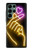S3512 かわいいミニハート Cute Mini Heart Neon Graphic Samsung Galaxy S22 Ultra バックケース、フリップケース・カバー