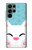 S3542 かわいい猫漫画 Cute Cat Cartoon Samsung Galaxy S22 Ultra バックケース、フリップケース・カバー