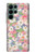 S3688 花の花のアートパターン Floral Flower Art Pattern Samsung Galaxy S22 Ultra バックケース、フリップケース・カバー