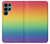 S3698 LGBTグラデーションプライドフラグ LGBT Gradient Pride Flag Samsung Galaxy S22 Ultra バックケース、フリップケース・カバー