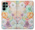 S3705 パステルフローラルフラワー Pastel Floral Flower Samsung Galaxy S22 Ultra バックケース、フリップケース・カバー