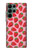 S3719 いちご柄 Strawberry Pattern Samsung Galaxy S22 Ultra バックケース、フリップケース・カバー