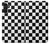 S1611 チェッカーボード Black and White Check Chess Board Samsung Galaxy A13 5G バックケース、フリップケース・カバー