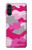 S2525 ンク迷彩 Pink Camo Camouflage Samsung Galaxy A13 5G バックケース、フリップケース・カバー