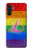 S2900 レインボーLGBTレズビアンプライド旗 Rainbow LGBT Lesbian Pride Flag Samsung Galaxy A13 5G バックケース、フリップケース・カバー