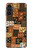 S3460 マリ芸術 Mali Art Pattern Samsung Galaxy A13 5G バックケース、フリップケース・カバー