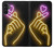 S3512 かわいいミニハート Cute Mini Heart Neon Graphic Samsung Galaxy A13 5G バックケース、フリップケース・カバー
