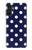 S3533 ブルーの水玉 Blue Polka Dot Samsung Galaxy A13 5G バックケース、フリップケース・カバー