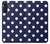 S3533 ブルーの水玉 Blue Polka Dot Samsung Galaxy A13 5G バックケース、フリップケース・カバー