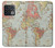 S3418 ヴィンテージの世界地図 Vintage World Map OnePlus 10 Pro バックケース、フリップケース・カバー