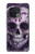 S3582 紫の頭蓋骨 Purple Sugar Skull OnePlus 10 Pro バックケース、フリップケース・カバー